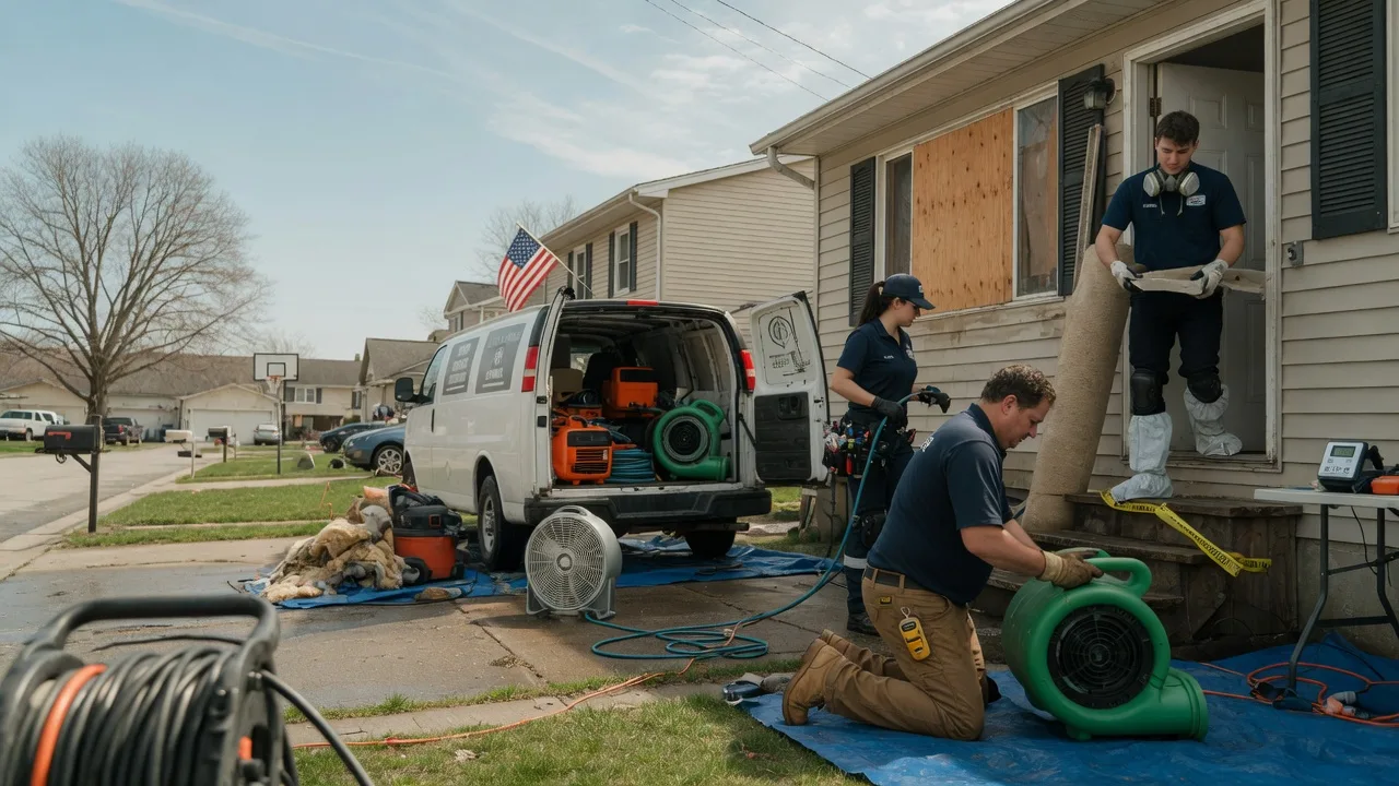Water Damage Restoration in Clifford, IN near me